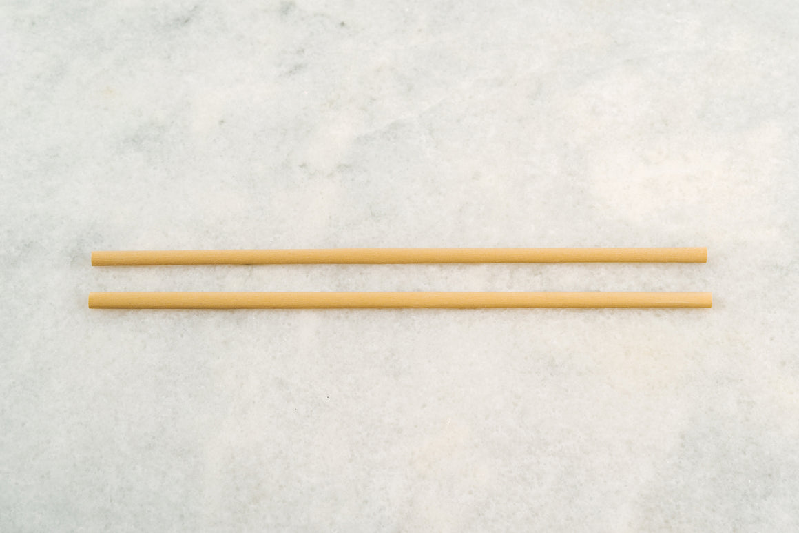 6mm Regular Bamboo Straw - CASE (5,000 pcs, Unwrapped)
