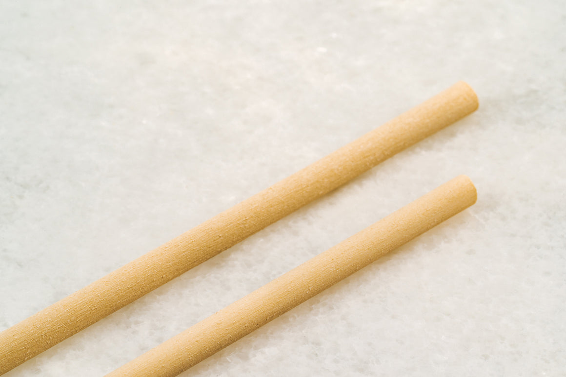 6mm Regular Bamboo Straw - PACK (250 pcs, Unwrapped)